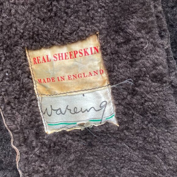 Vintage Women’s Genuine Sheepskin/Shearling Coat 34/US 2 - Picture 3 of 4